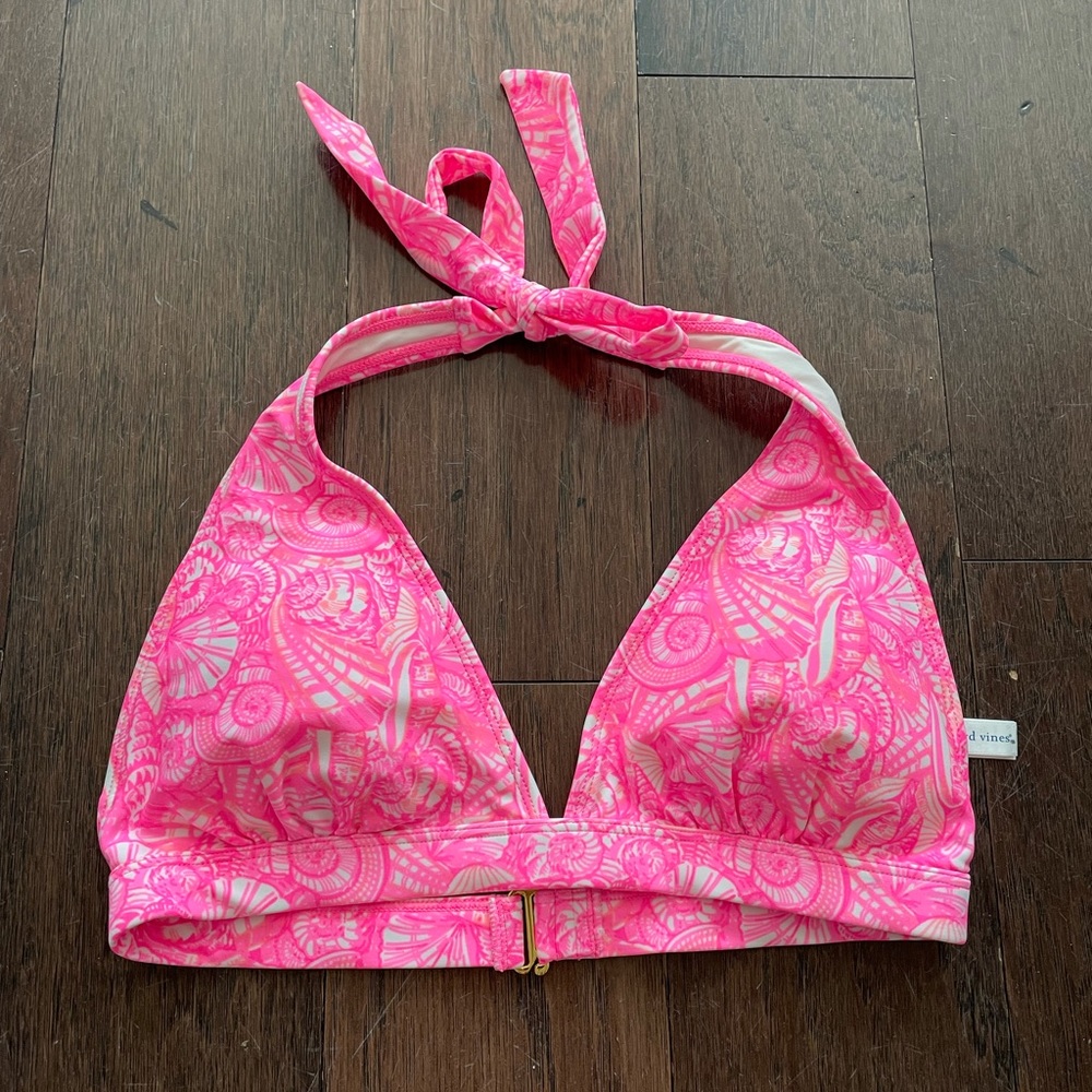 NWOT Vineyard Vines Bikini Halter Swim Top